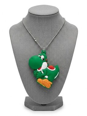 New Unisex Yoshi Lovers Nintendo Figure Pendant Adjustable Necklace